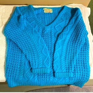 Turquoise Pretty Sweater
